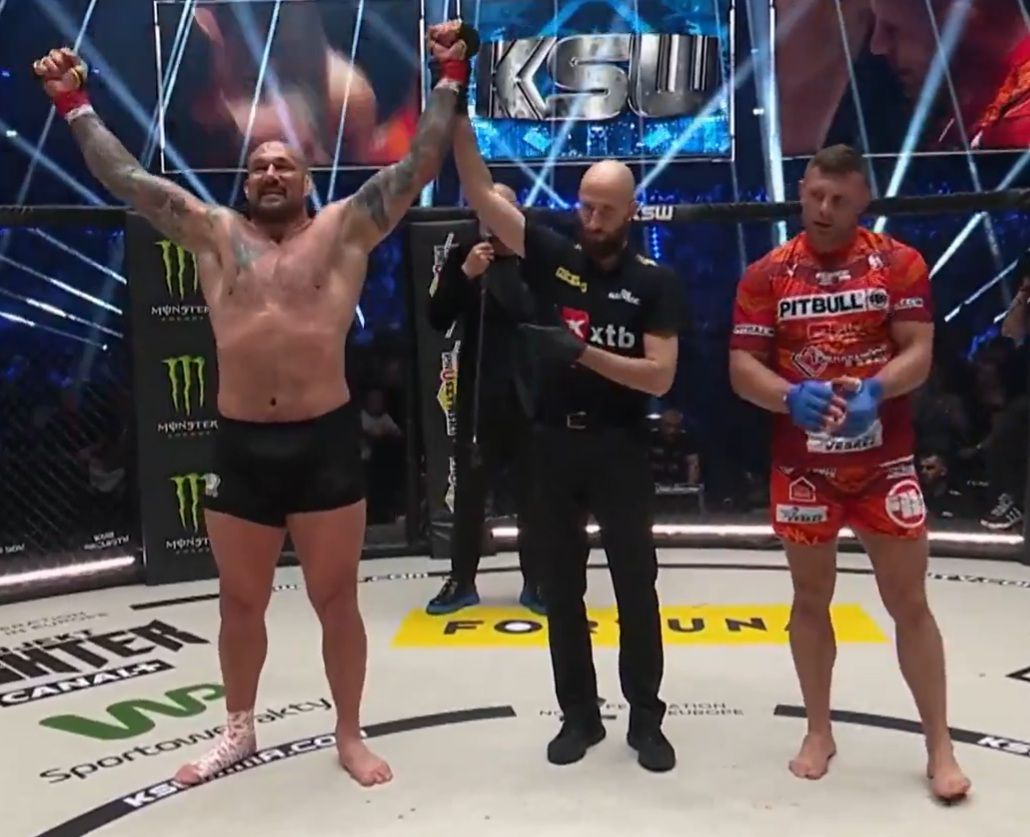 Polak musiał się poddać! De Fries śrubuje rekord w KSW