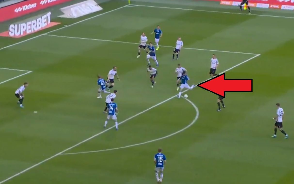 Spektakularny gol w 3. minucie! Lech kontra Legia jak blockbuster