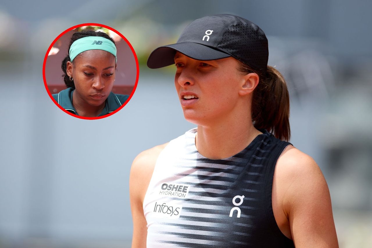 Teoria zatrucia Świątek: Gauff rozprawiła się z plotkami