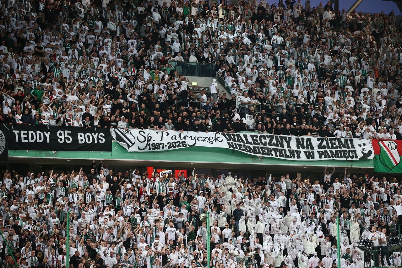 Legia - Widzew: Minuta ciszy