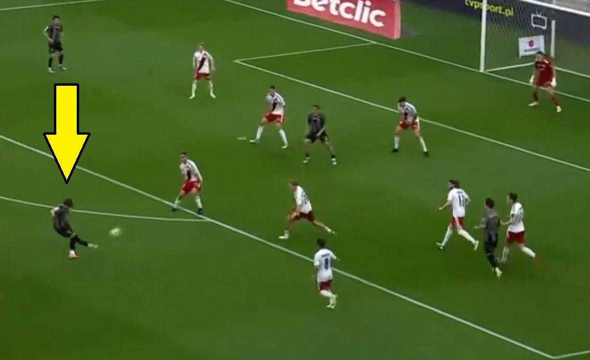Spektakularny gol Oliwiera Olewińskiego w meczu ŁKS Łódź – Pogoń Grodzisk — image 1