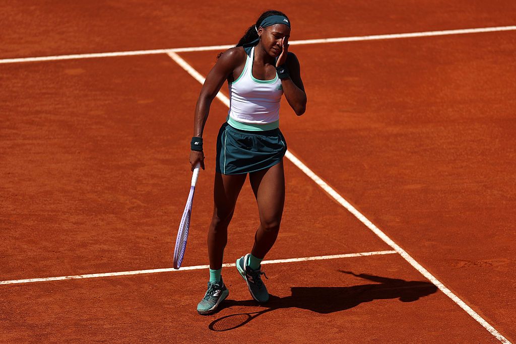 Coco Gauff w ogniu