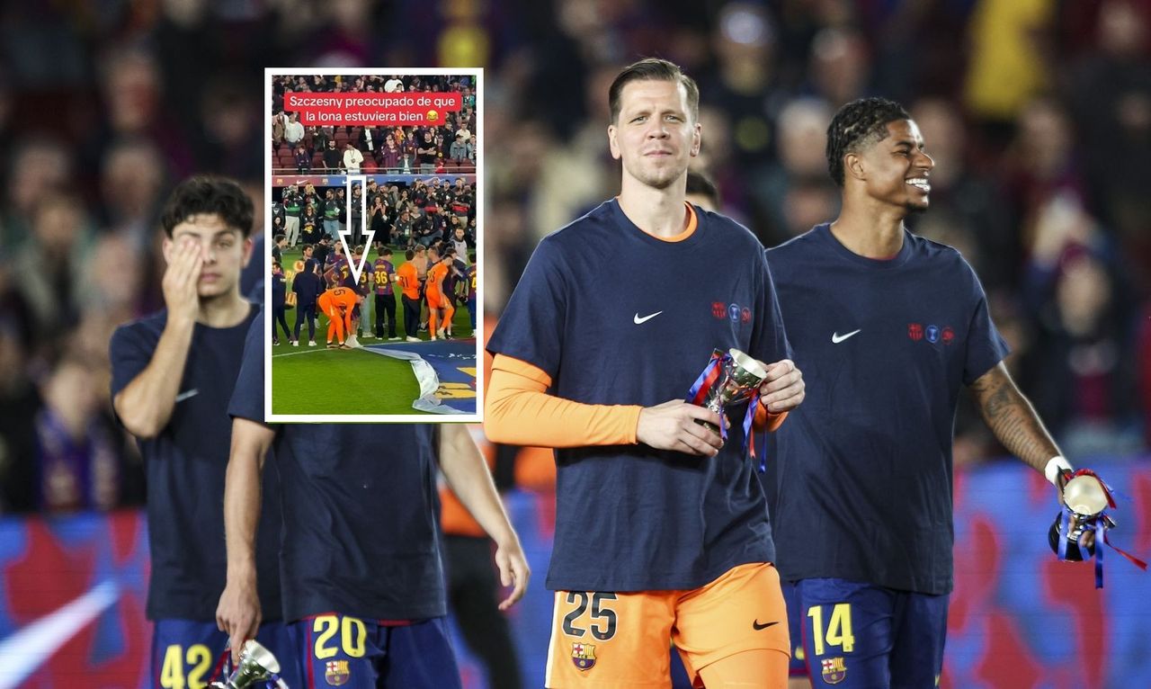 Wojciech Szczęsny zaskoczył wszystkich w Barcelonie. Nietypowe nagranie