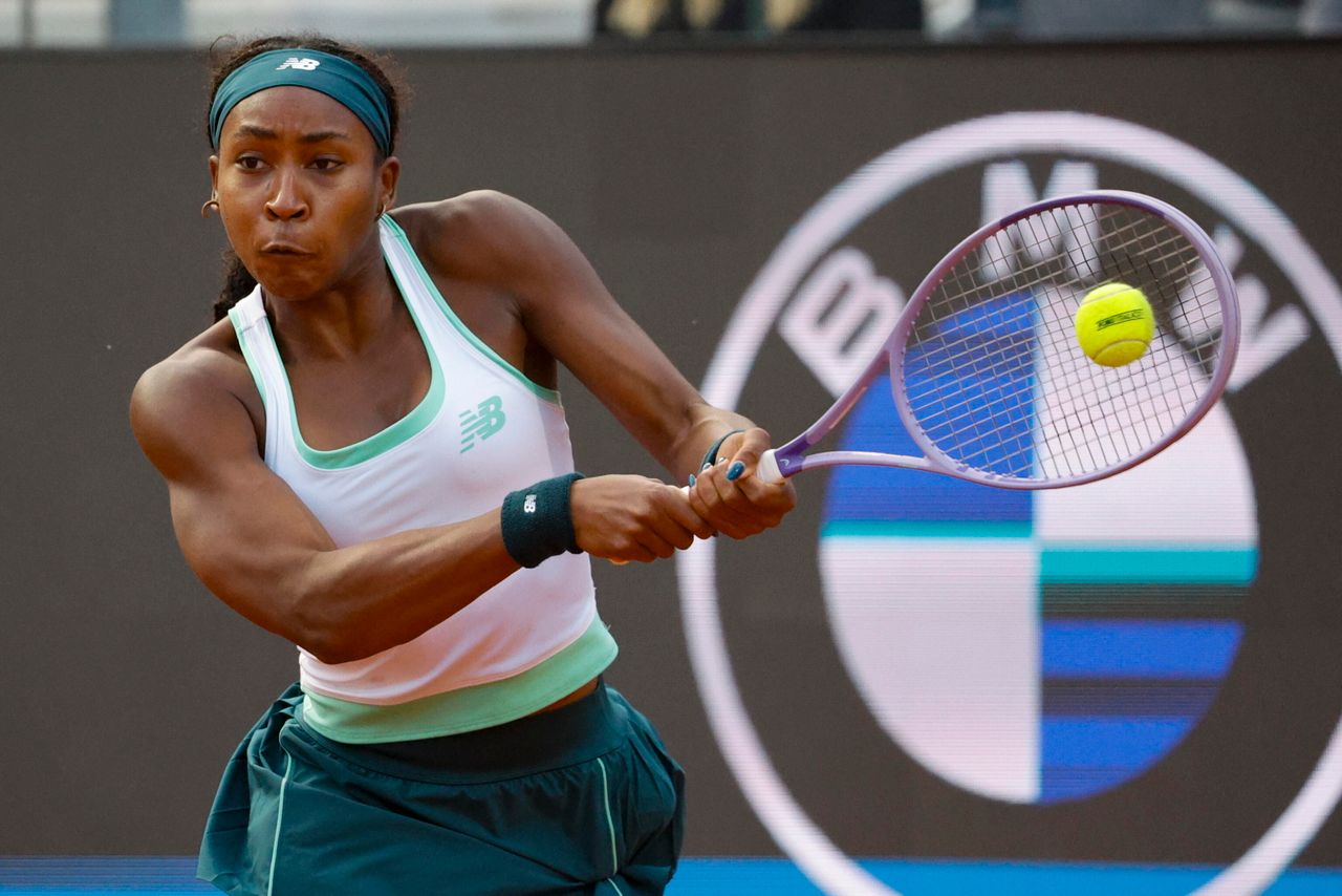 Bardzo gorąca końcówka meczu Coco Gauff