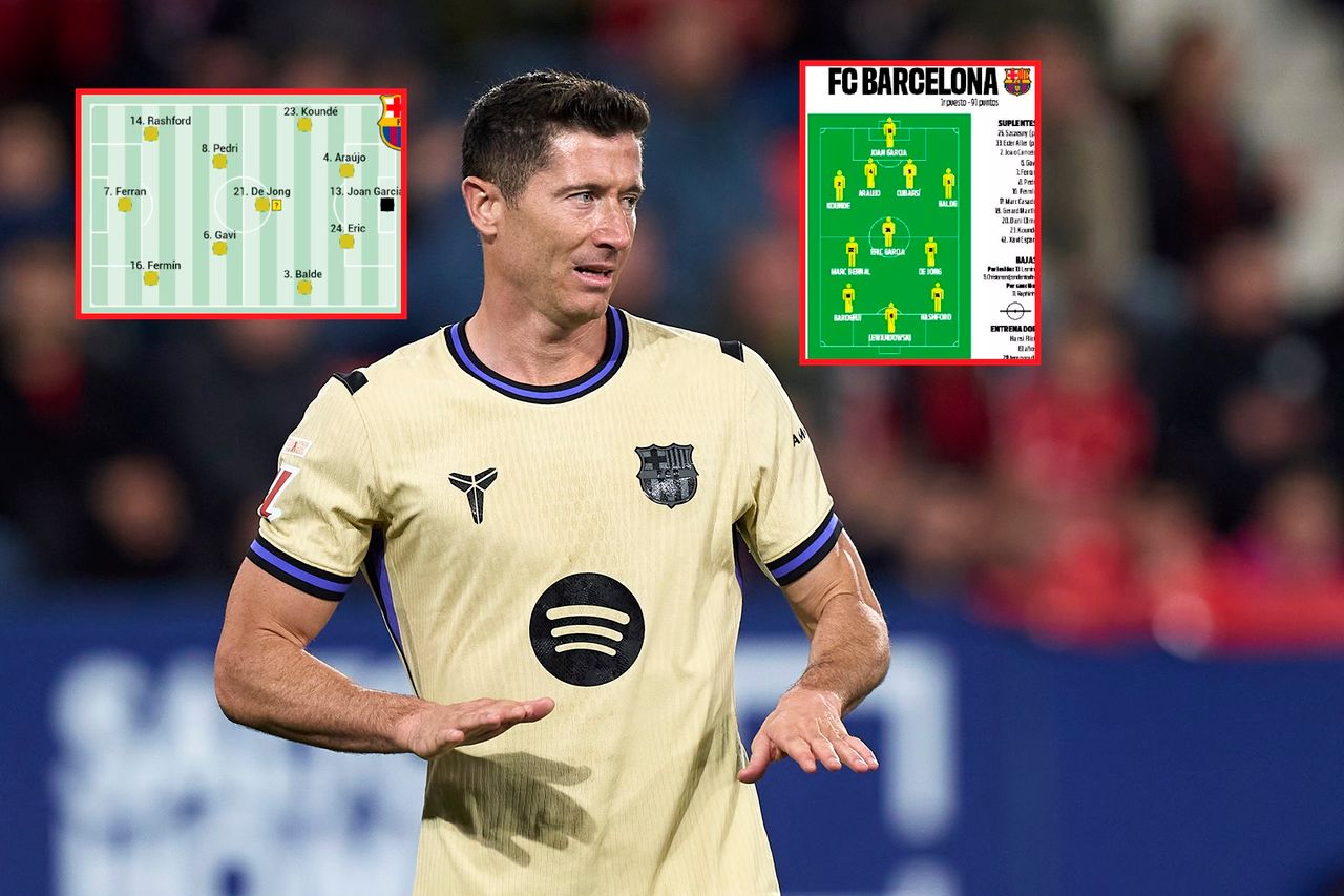 Lewandowski w Alaves? Decyzja Flicka wstrząsa Barceloną