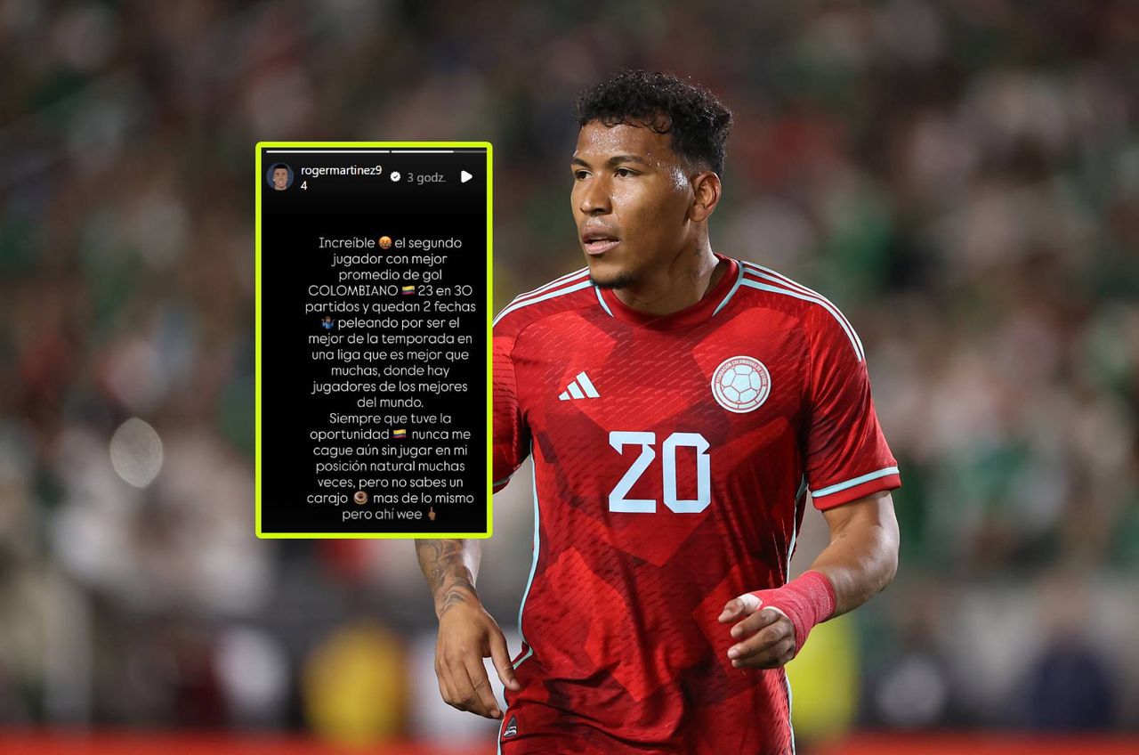 Roger Martinez wściekły po braku powołania do kadry Kolumbii