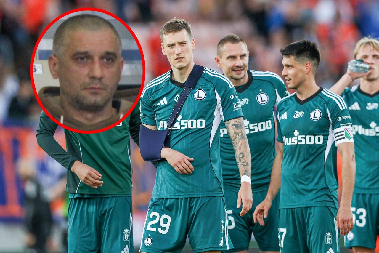 Kałużny ostrzega: Legia na poziomie dwójki?