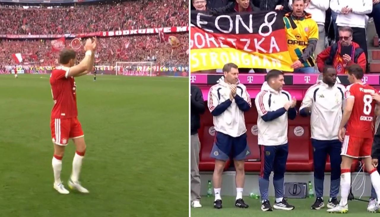 Odchodzi z Bayernu po ośmiu latach. Tak pożegnali go kibice