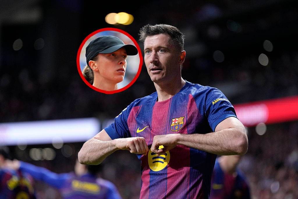 Lewandowski odchodzi. Tak zareagowała Świątek