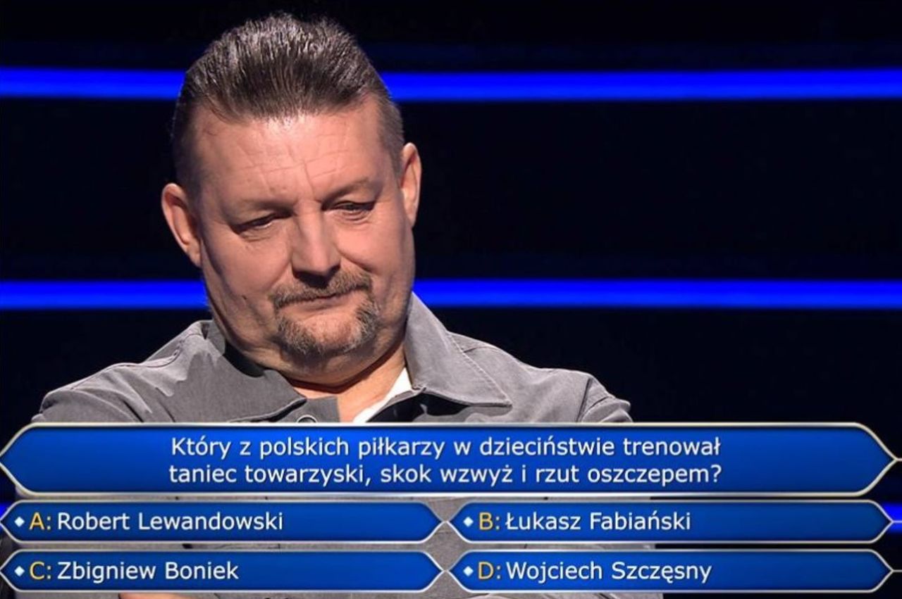 Miał pytanie za 75 tys. złotych. Zaufał "kobiecej intuicji"