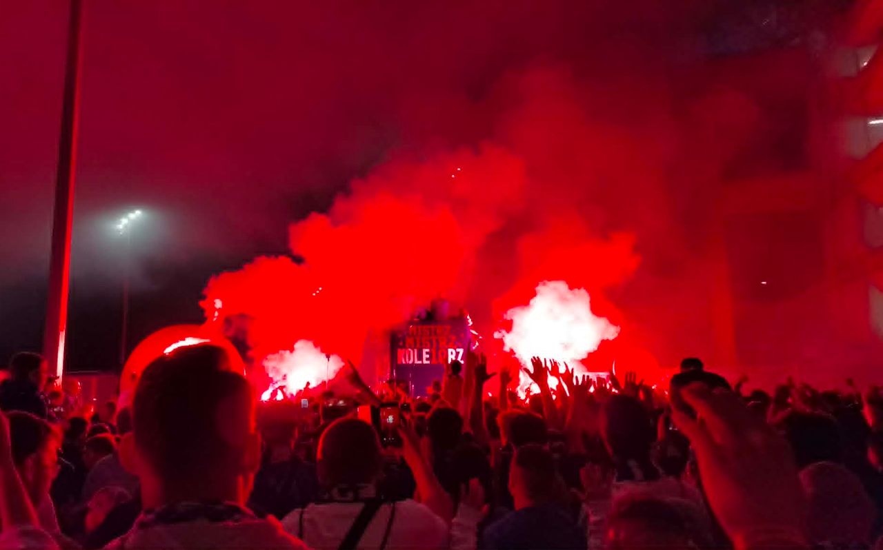 Mistrzowska feta w Poznaniu. Jest nagranie