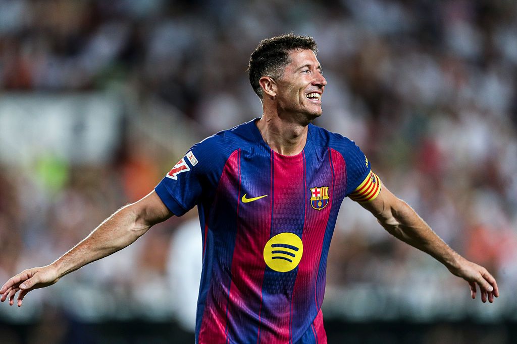 Lewandowski MVP mimo porażki Barcelony z Valencią
