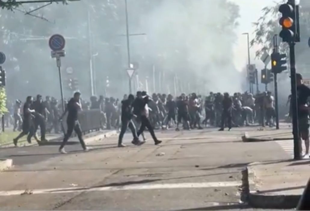 Skandaliczne sceny we Włoszech. Derby wstrzymane