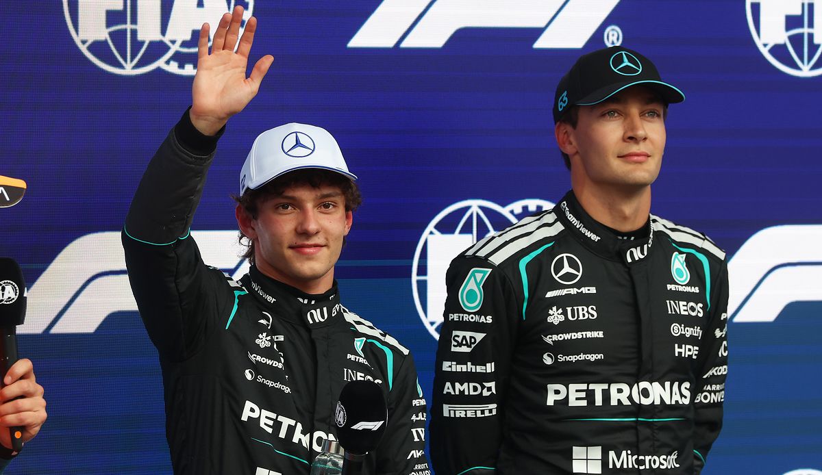 Russell wygrał GP Austrii i traci 40 punktów do Antonellego w F1