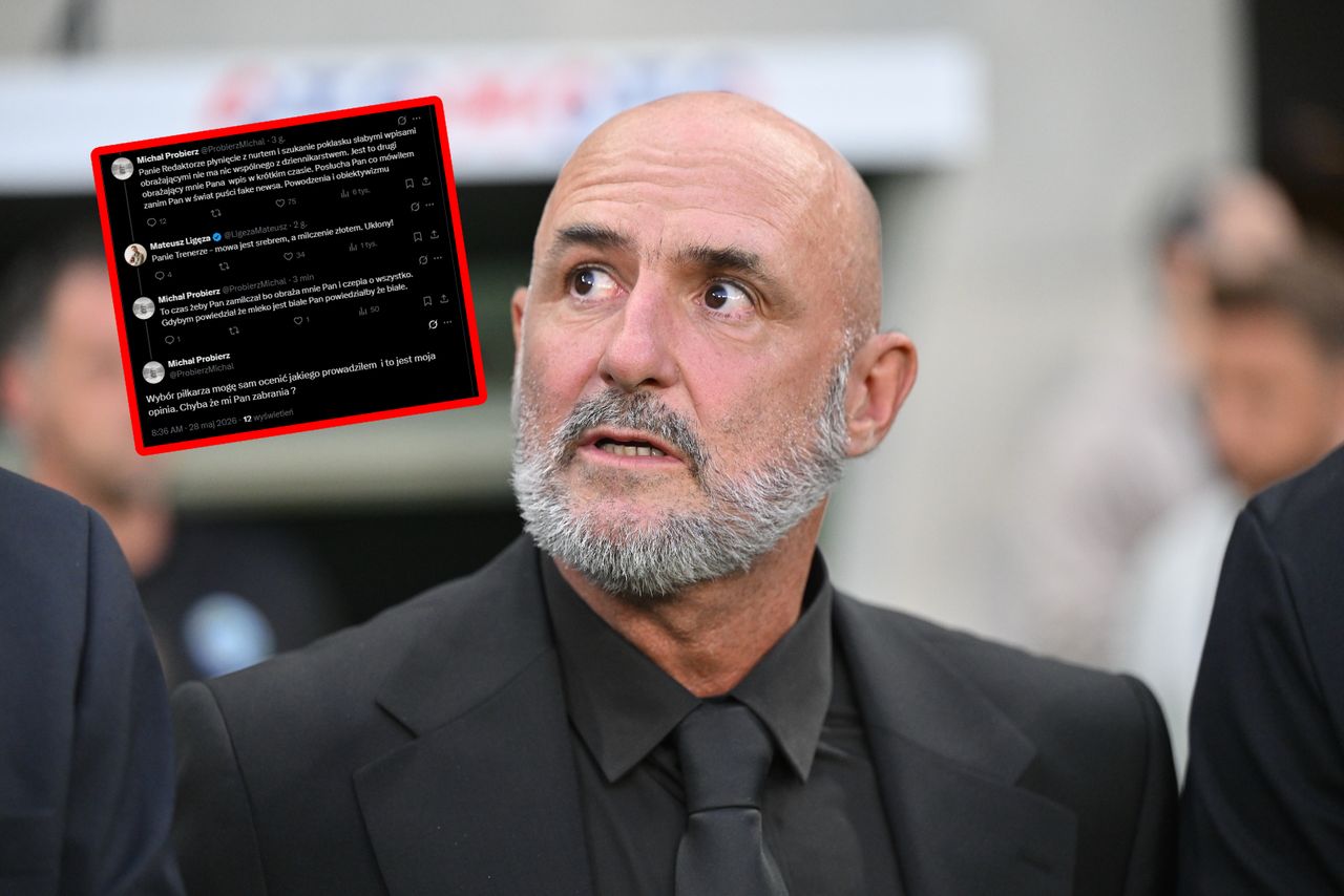 Probierz ściął się z dziennikarzem. "Czas, żeby pan zamilczał"