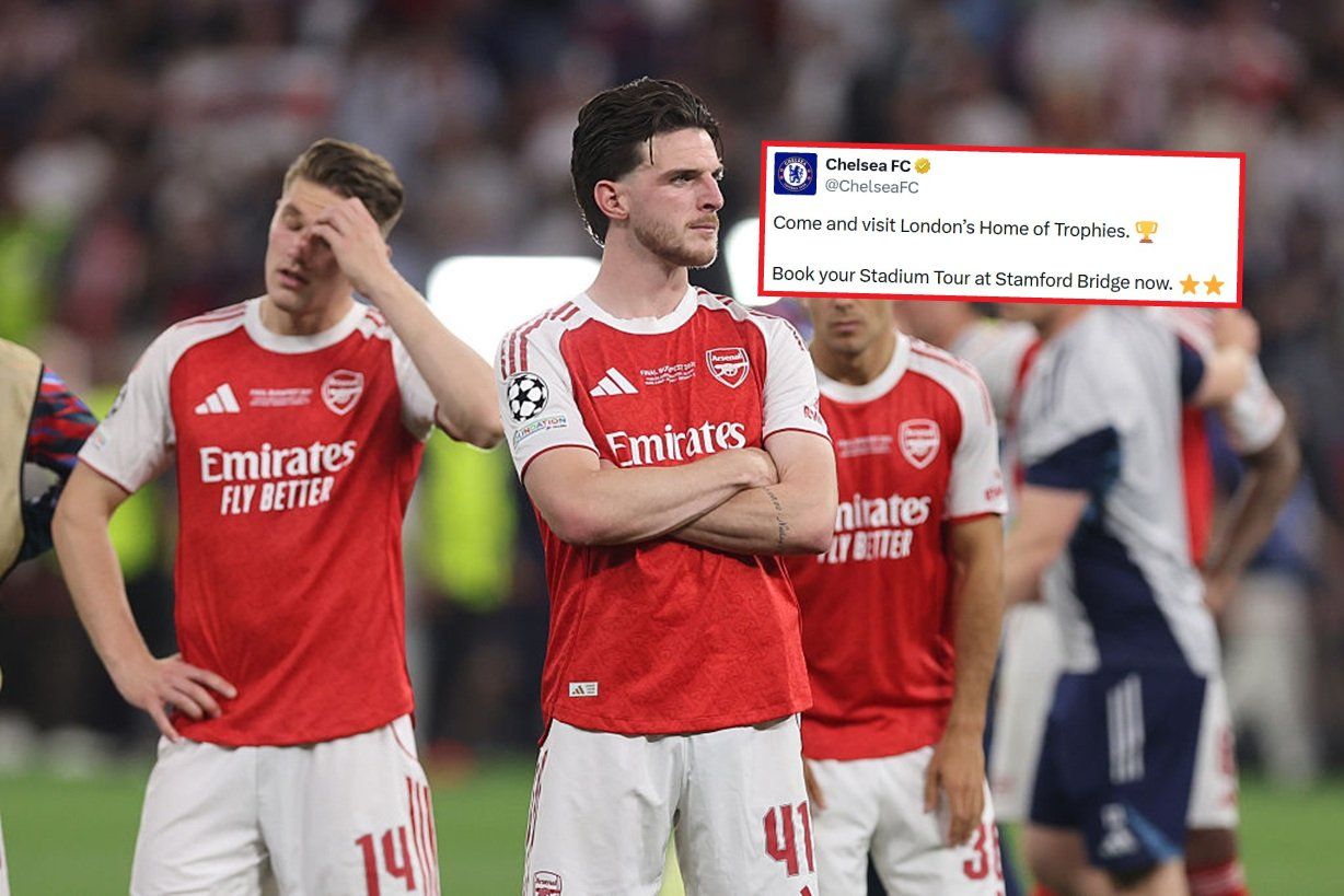 Chelsea Zadrwiła z Arsenalu po Finałowej Porażce!