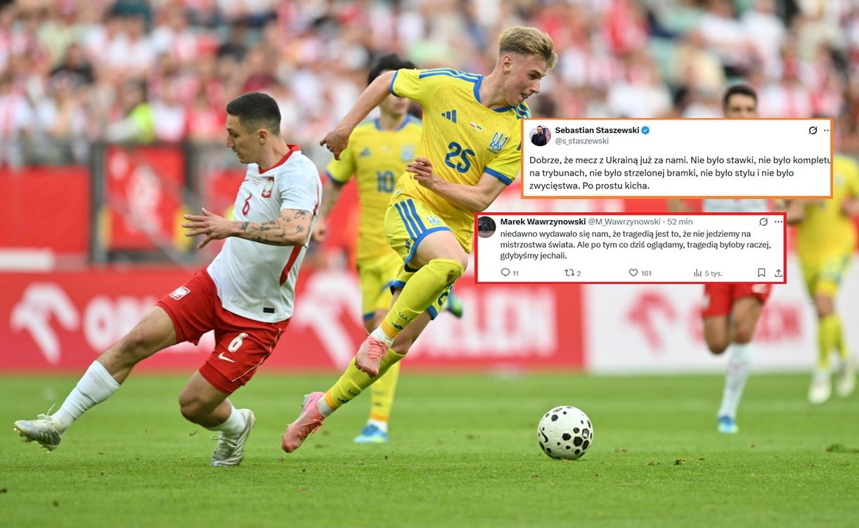 Lawina komentarzy po porażce Polaków. "Po prostu kicha"