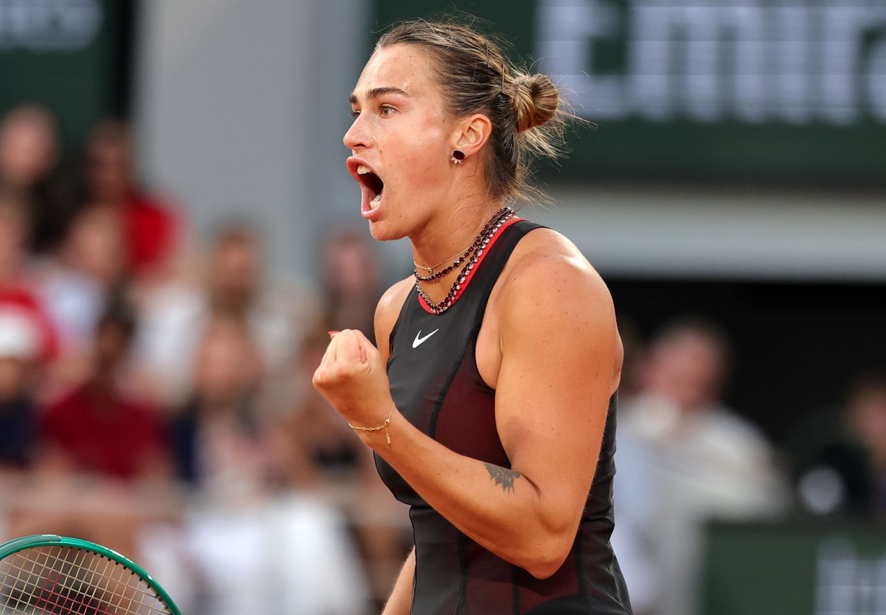 Serwisowy popis Aryny Sabalenki. Znów nie przegrała seta w Roland Garros