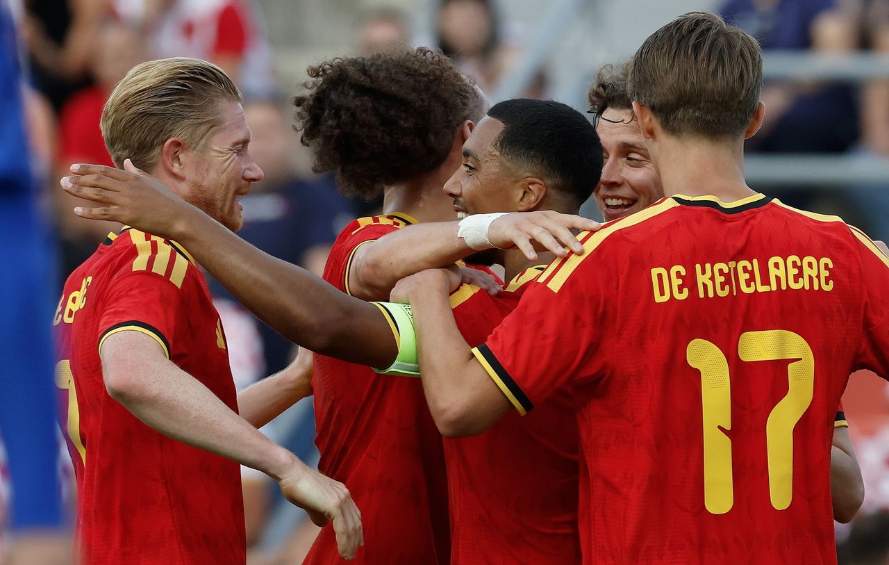 Belgia zwyciężyła w hitowym meczu towarzyskim