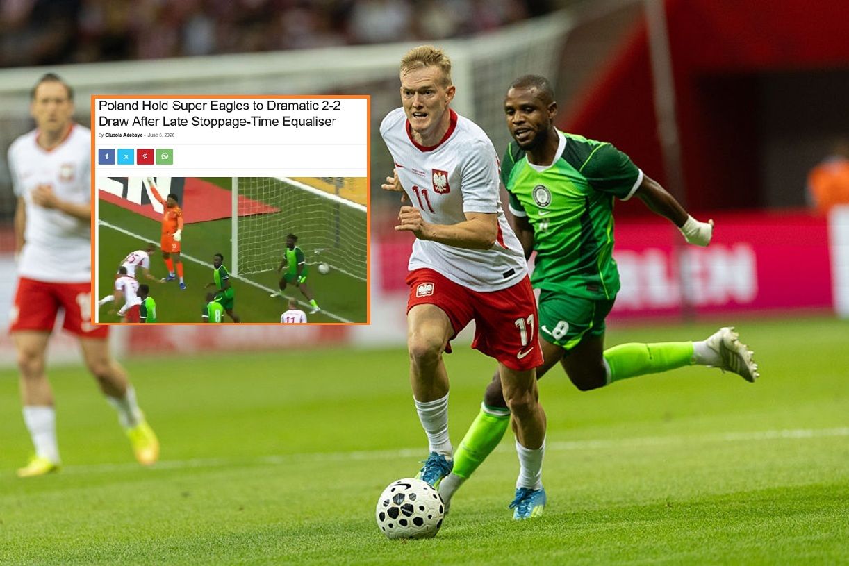 "Dramatyczne wyrównanie". Nigeryjskie media piszą o meczu z Polską