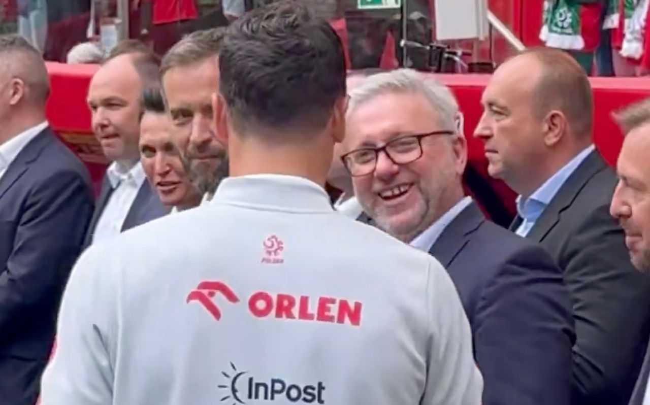Głośno było o ich konflikcie. Lewandowski i Brzęczek znowu się spotkali
