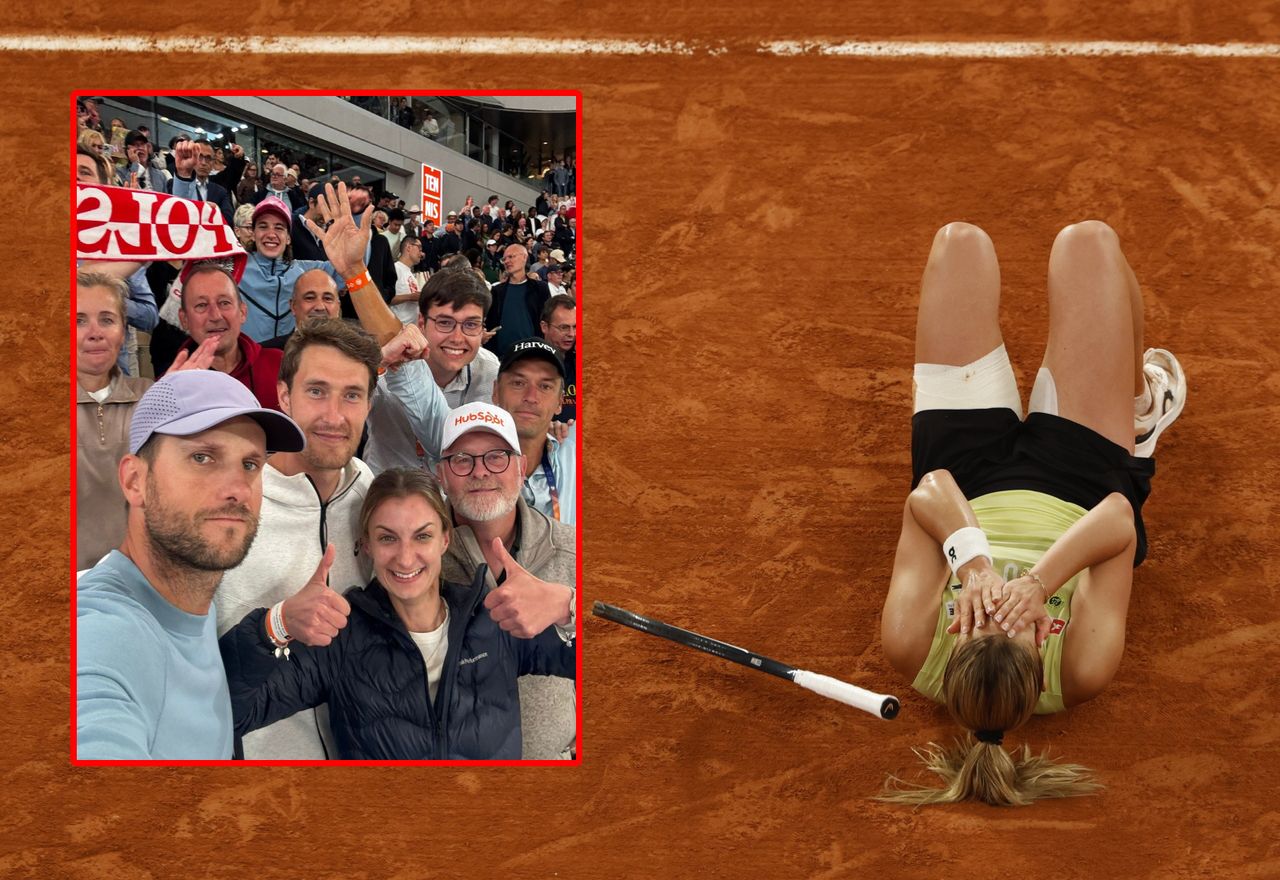Wzruszający moment: Rodzice Mai Chwalińskiej na Roland Garros