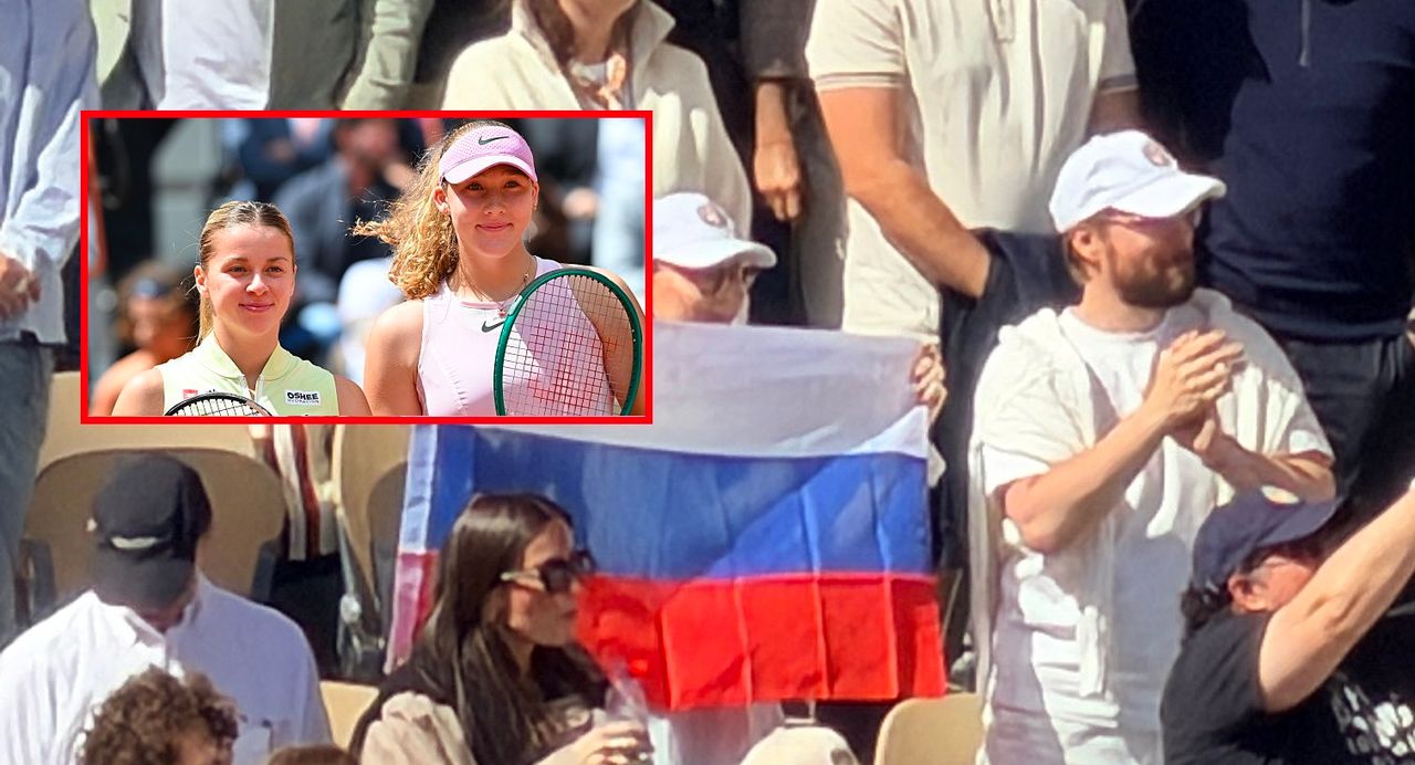 Zawrzało tuż po finale Rolanda Garrosa. Na trybunach pojawiła się rosyjska flaga