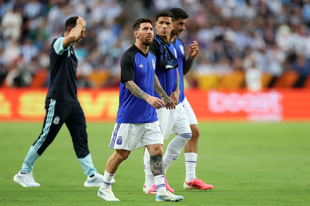 Argentyna zrobiła swoje. Messi tylko patrzył