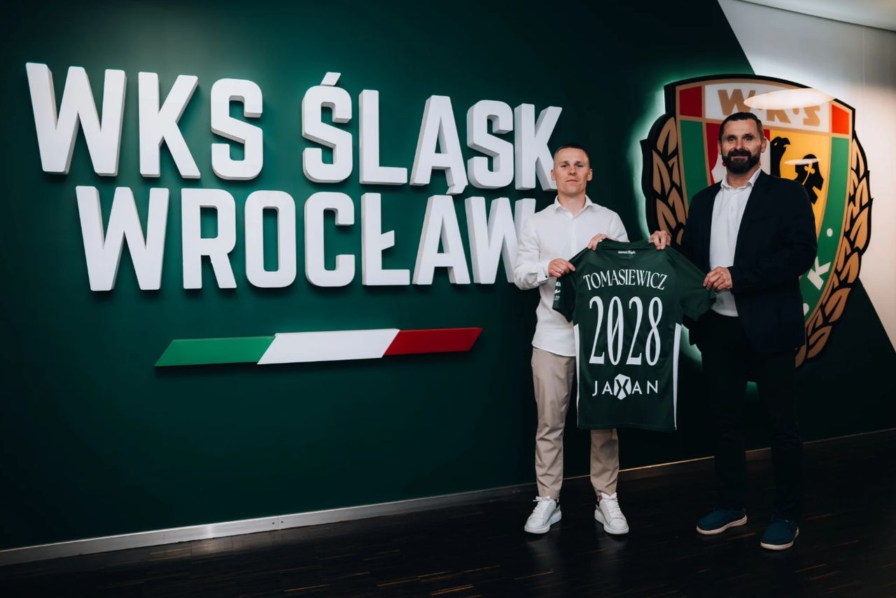 Śląsk Wrocław otwiera okno transferowe: Grzegorz Tomasiewicz w zespole