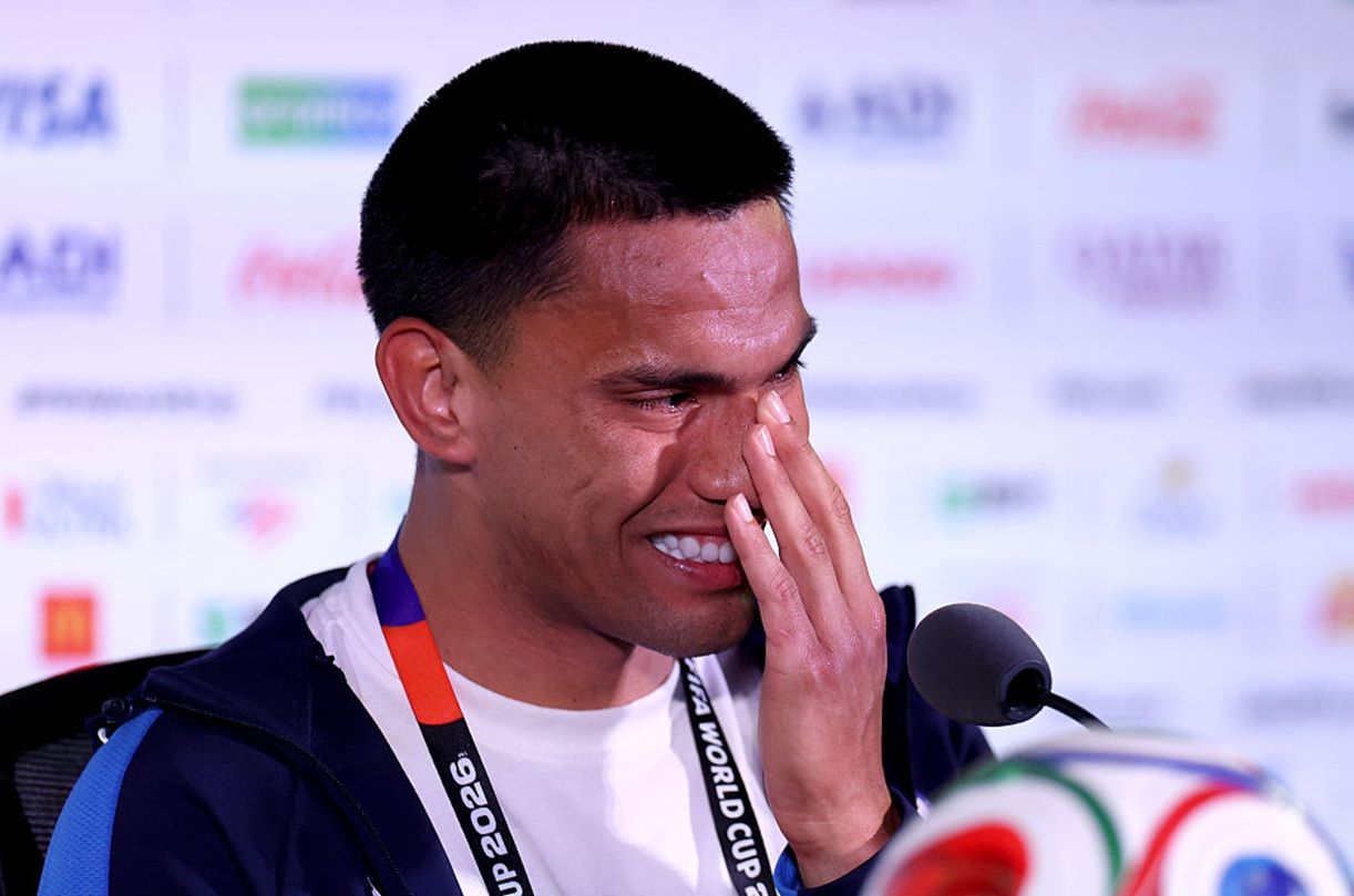 Emocje przed debiutem na mundialu. Nagle zaczął płakać