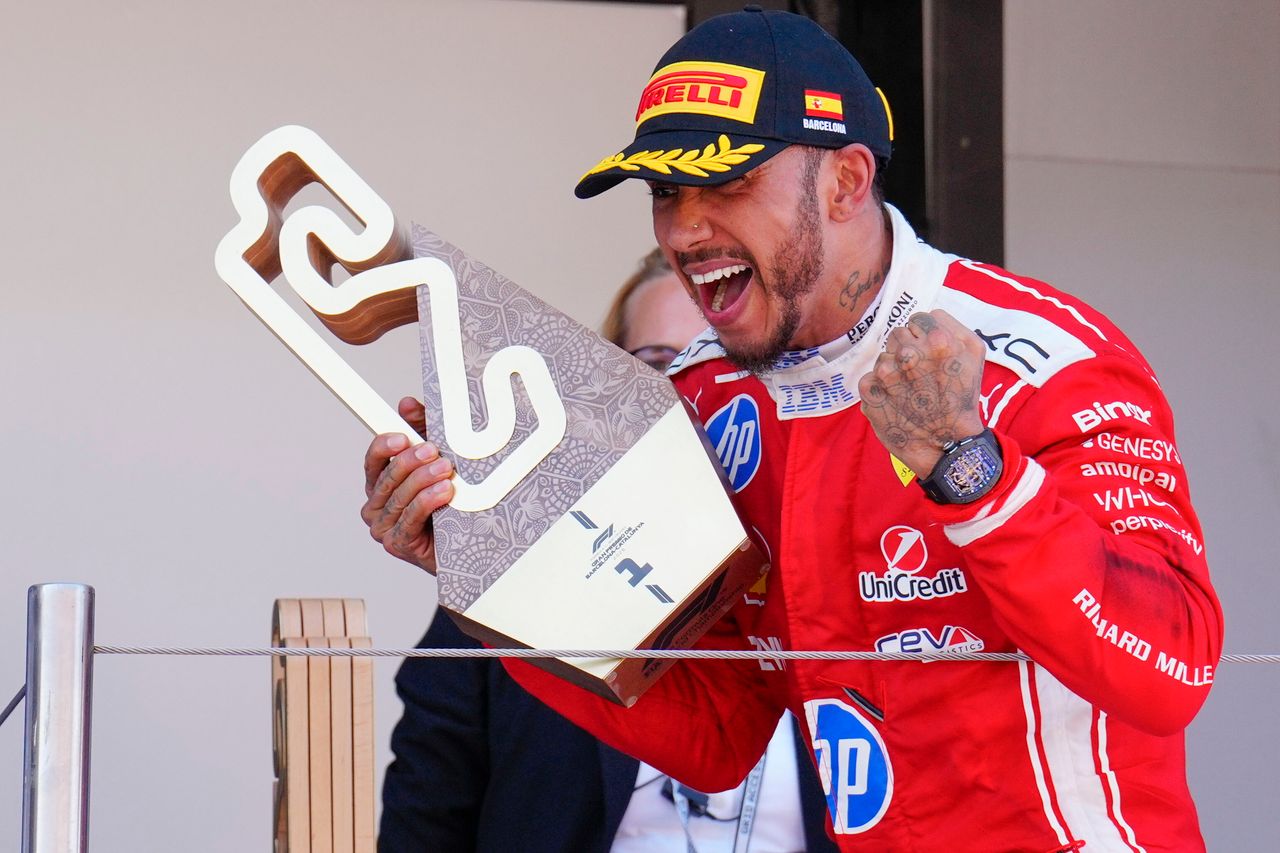 Hamilton w Ferrari: Emocjonalne zwycięstwo w GP Katalonii