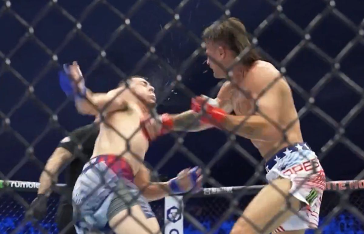 Nokaut na otwarcie UFC w Białym Domu! Wszystko na oczach Trumpa