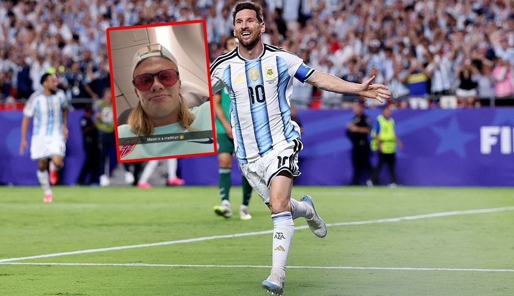 Zobaczył, co zrobił Messi. Głośno o reakcji Haalanda