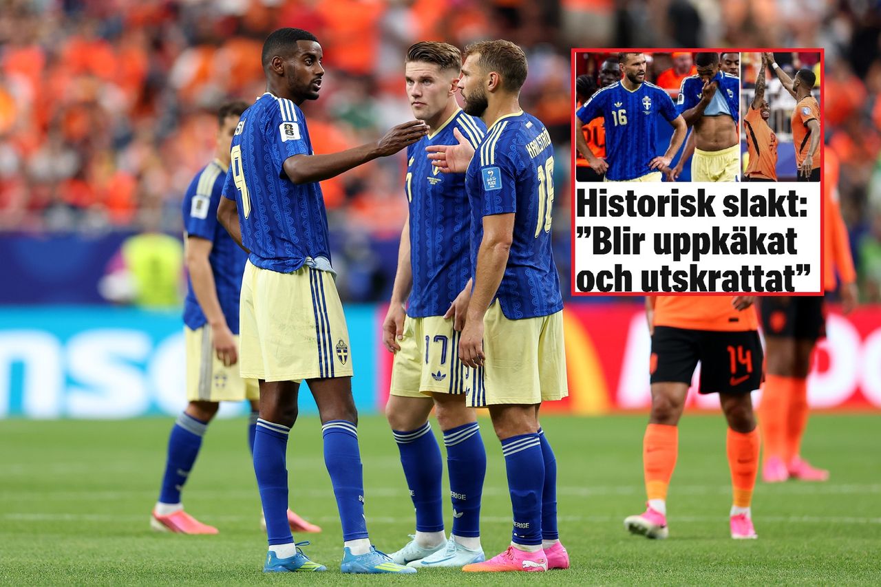 Szwedzi grzmią po blamażu. "Historyczna rzeź"