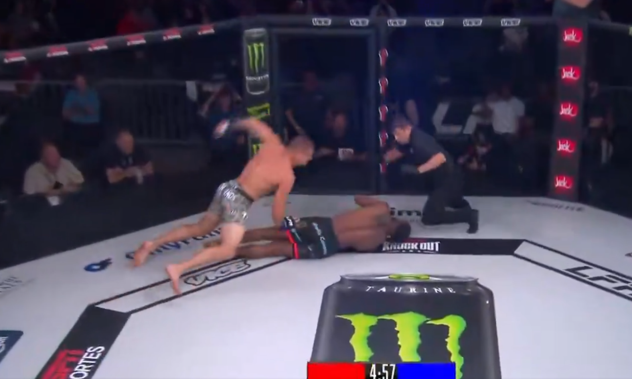 Cztery sekundy i... koniec! Błyskawiczny nokaut w MMA