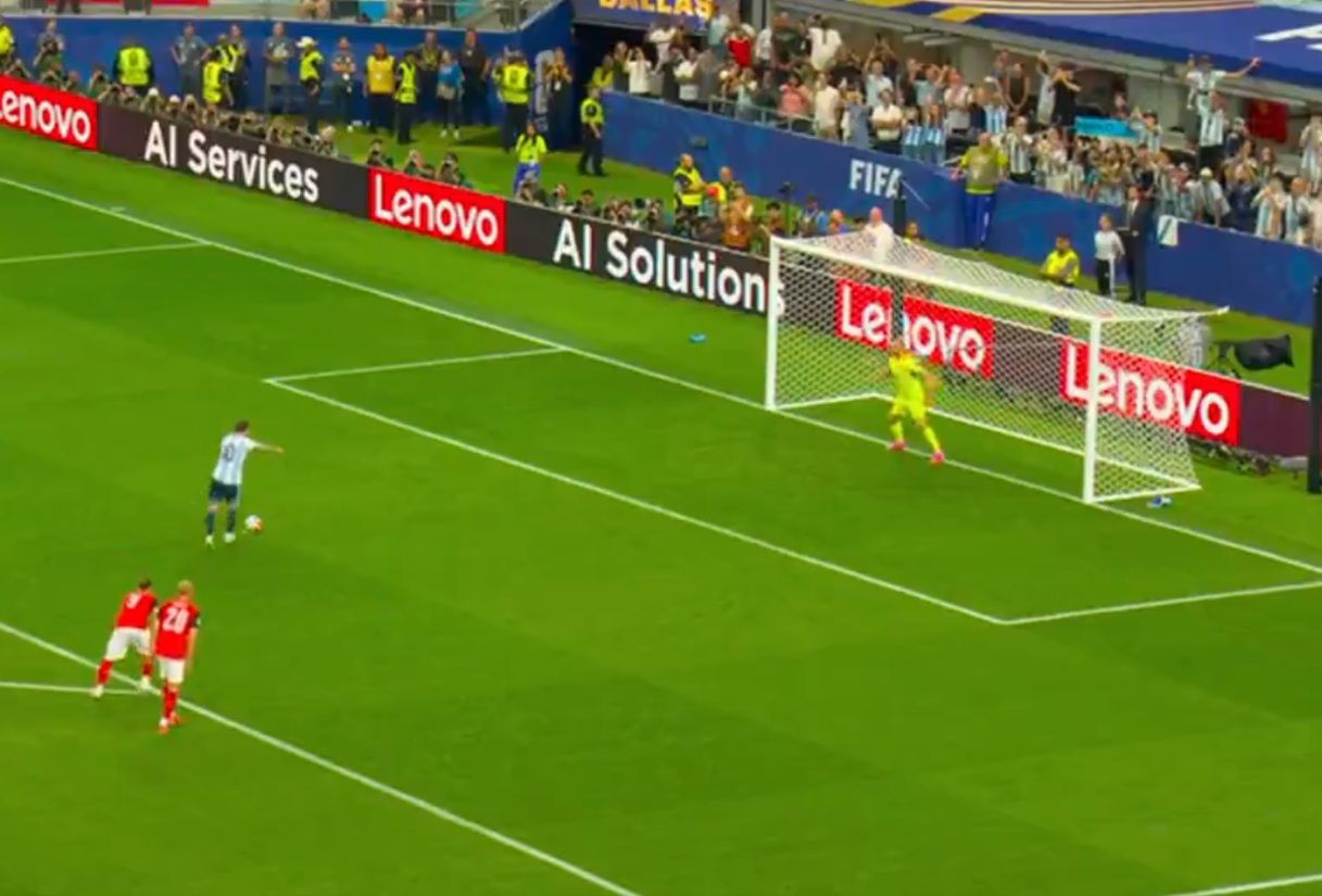 Messi pudłuje z 11 metrów w meczu Argentyna–Austria