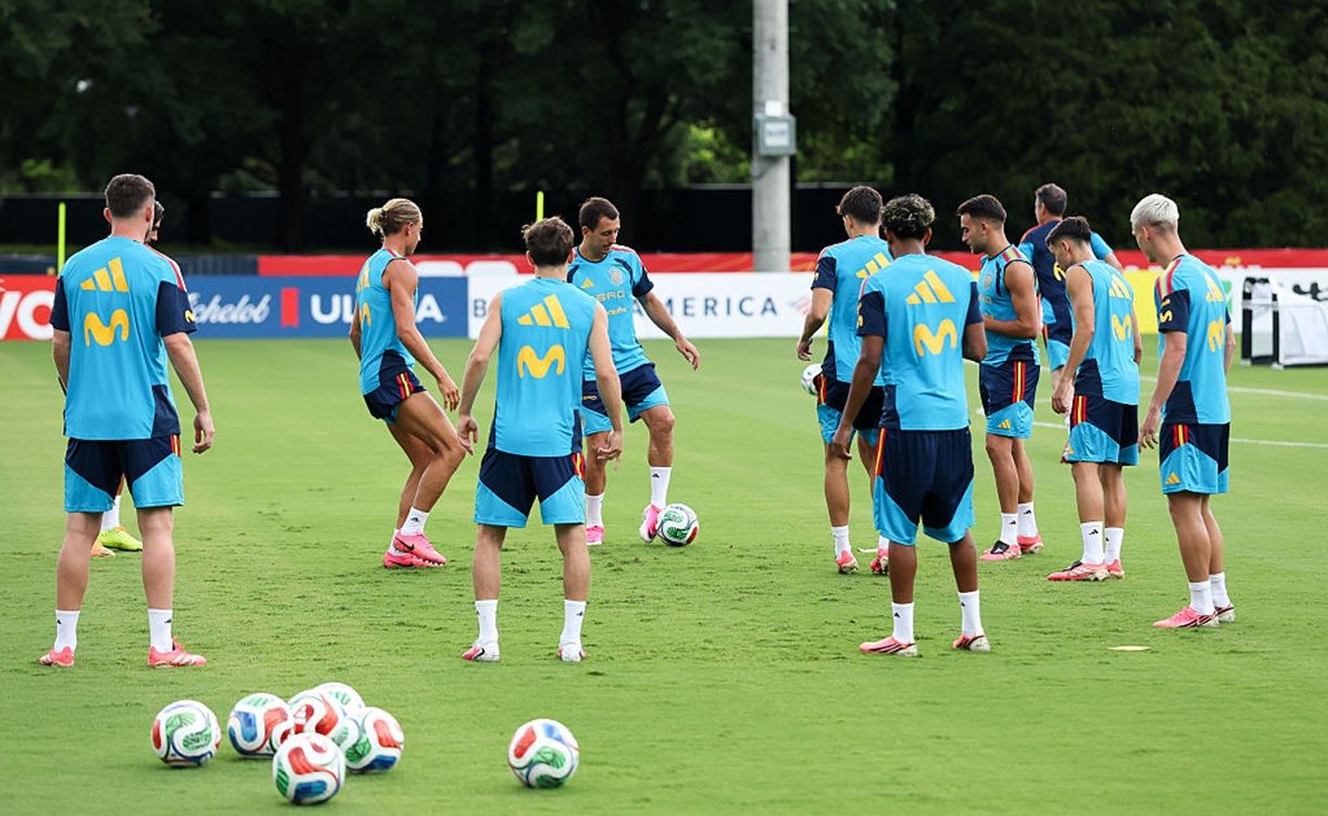 Spain Training Session Cut Short After 20 Minutes by Sudden Storm in Chattanooga