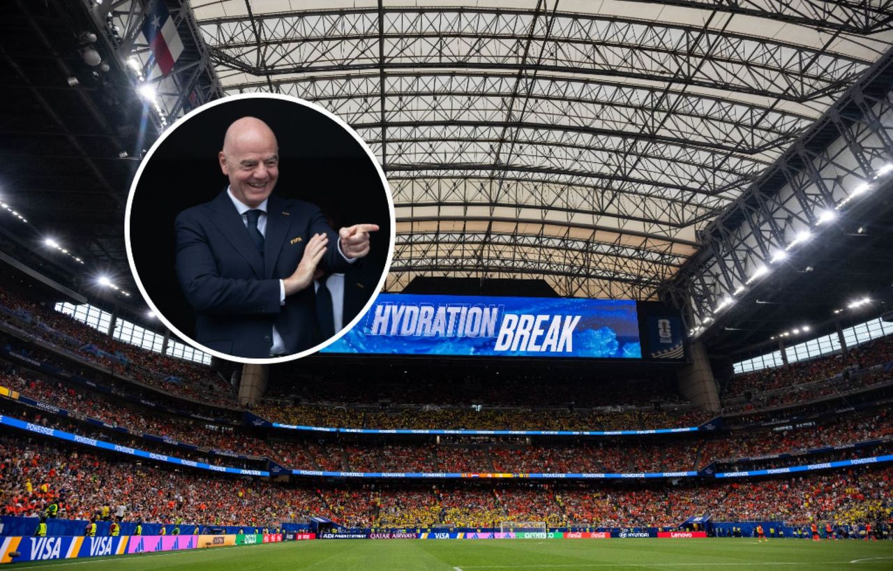 Infantino broni przerw na nawodnienie — mogą zostać na stałe w mundialach