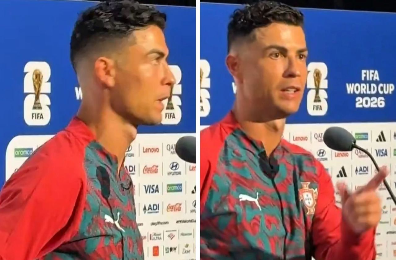 Ronaldo ucina temat Messiego po meczu: „Następne pytanie"