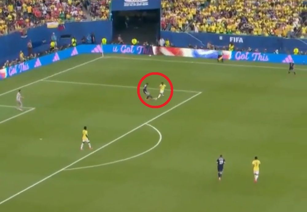 Brazylia objęła prowadzenie po błędzie Szkocji – gola w 7. minucie strzelił Vinicius Junior