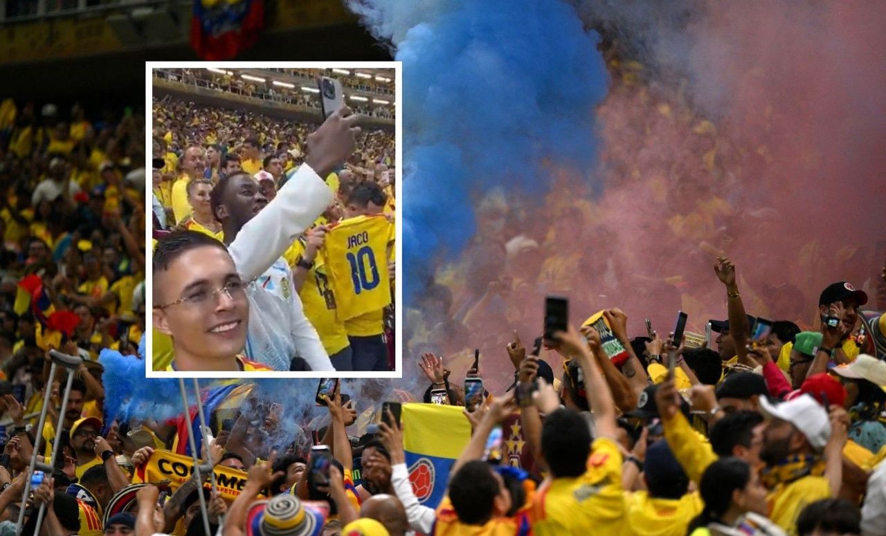 Lone DR Congo fan sang his anthem alone — Colombians honoured him with applause