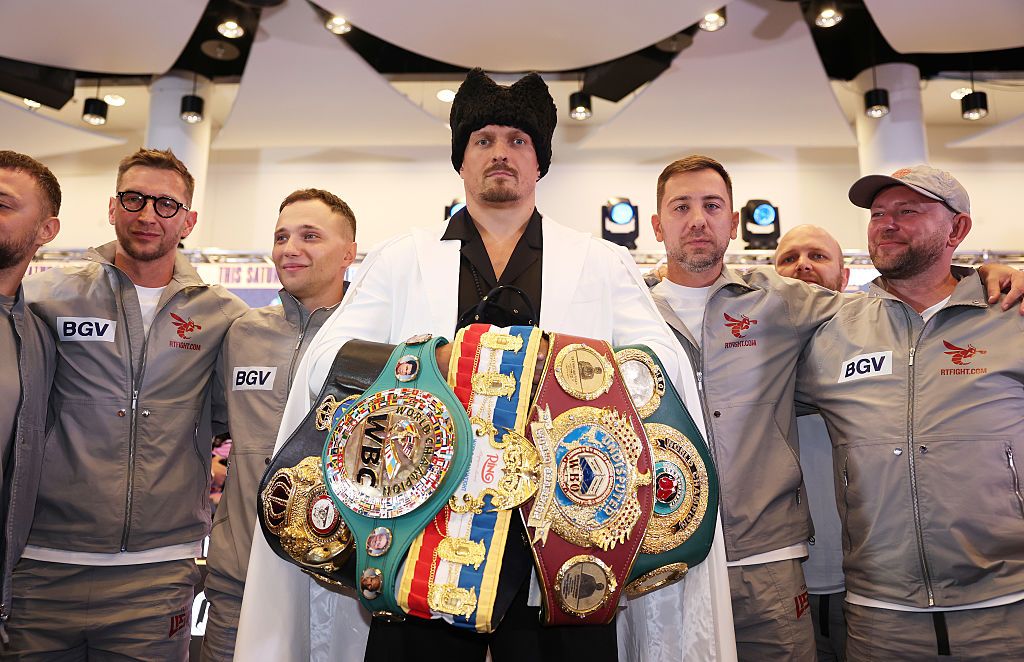 Usyk relinquishes all heavyweight world championship belts