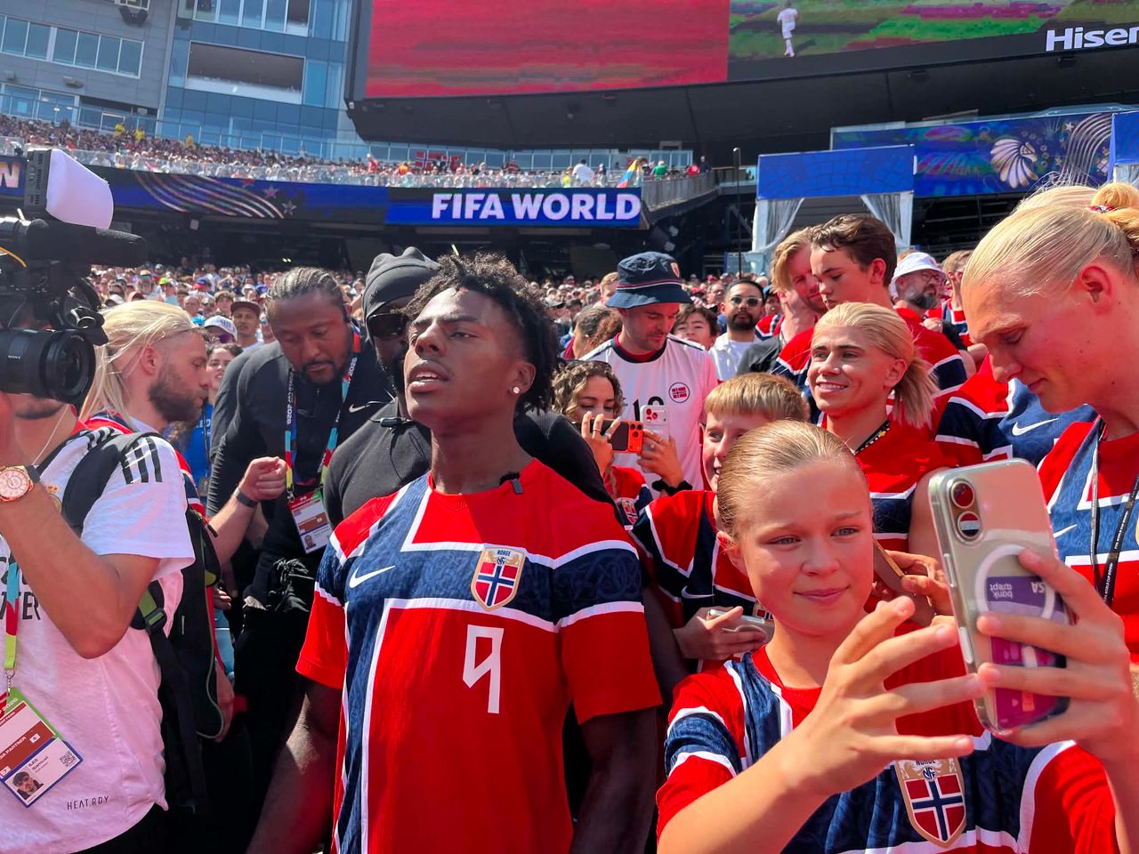 Norwescy kibice hitem mundialu – Amerykanie zachwyceni wikingami
