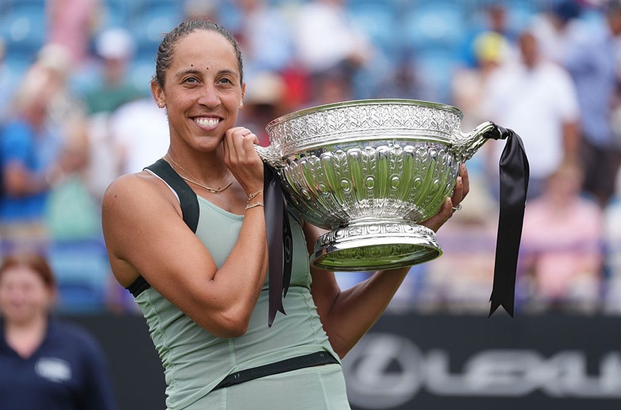 Madison Keys wygrała WTA 250 w Eastbourne, pokonując Tatjanę Marię 7:5, 6:4