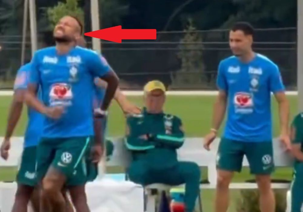 Neymar opuścił trening reprezentacji Brazylii na mundialu
