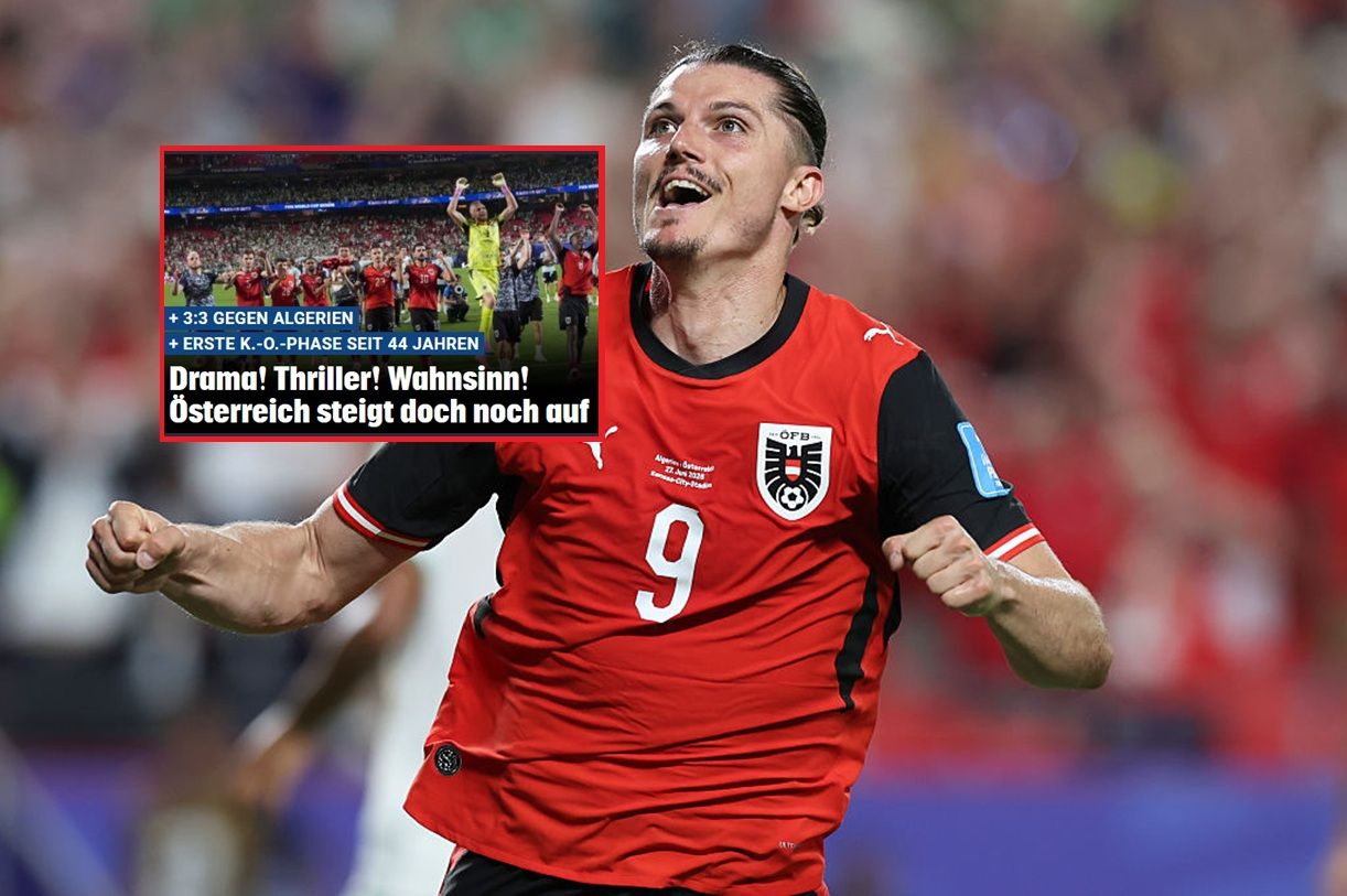 Austria advance after dramatic 3:3 draw with Algeria at World Cup 2026