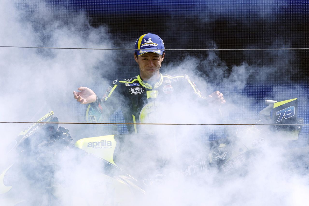 Ogura wins Dutch GP — Japan's first MotoGP victory in 22 years