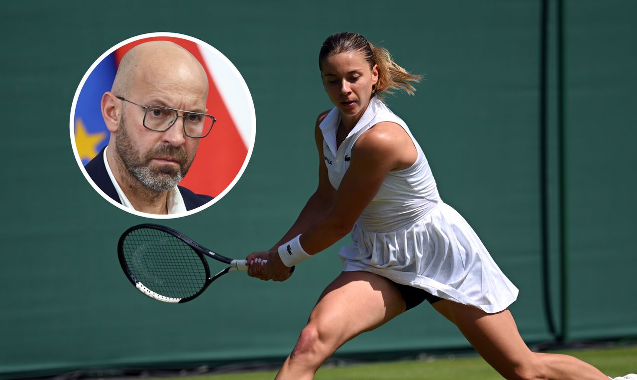 Minister sportu dziękuje Chwalińskiej za walkę pomimo kontuzji na Wimbledonie