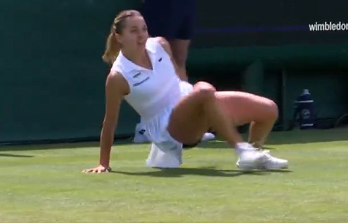 Kontuzja Chwalińskiej na Wimbledonie — punkt, który przekreślił szanse na awans