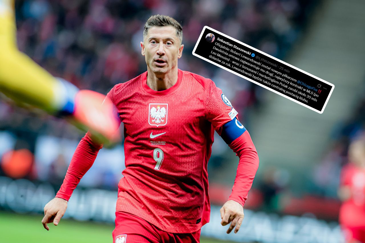 "Ruszy na podbój USA". Sieć płonie po transferze Lewandowskiego